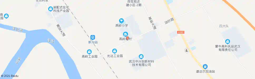 武汉油纱路燕岭_公交站地图_武汉公交_妙搜公交查询2025