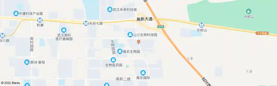 武汉光谷八路神墩一路_公交站地图_武汉公交_妙搜公交查询2025