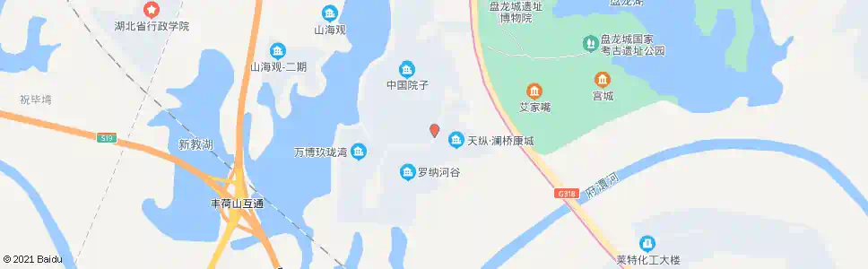 武汉甲宝山路澜桥康城_公交站地图_武汉公交_妙搜公交查询2025