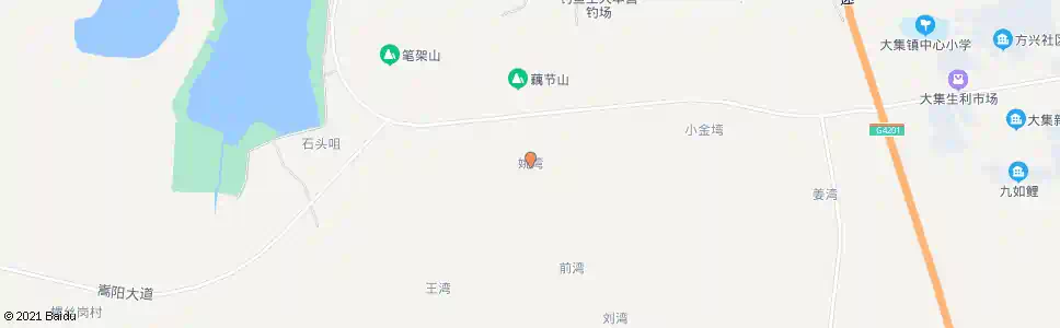 武汉天鹅湖大道姚湾_公交站地图_武汉公交_妙搜公交查询2025