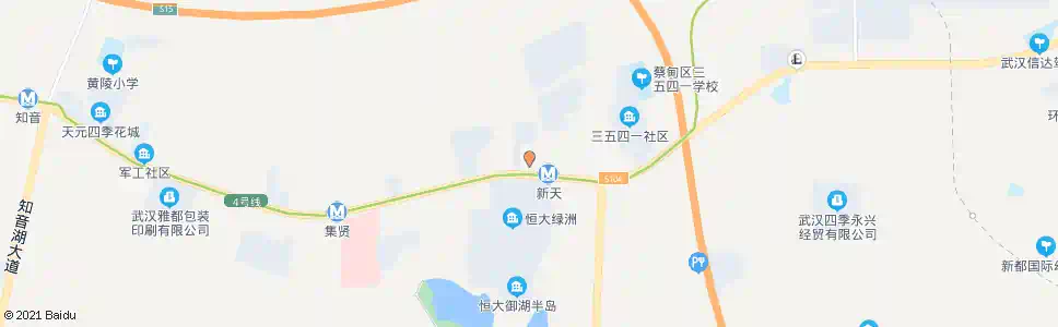 武汉汉阳大街3545工厂_公交站地图_武汉公交_妙搜公交查询2025