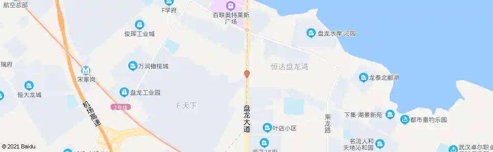 武汉川龙大道盘龙湾_公交站地图_武汉公交_妙搜公交查询2025