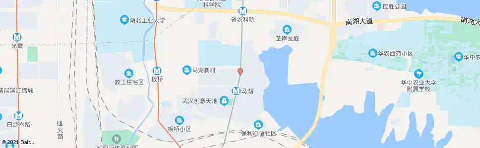 武汉野芷湖西路保利心语_公交站地图_武汉公交_妙搜公交查询2025