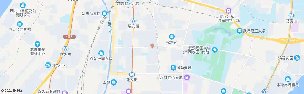 武汉雅安街平安路_公交站地图_武汉公交_妙搜公交查询2025
