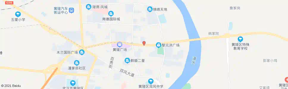 武汉黄陂大道前川一中_公交站地图_武汉公交_妙搜公交查询2025