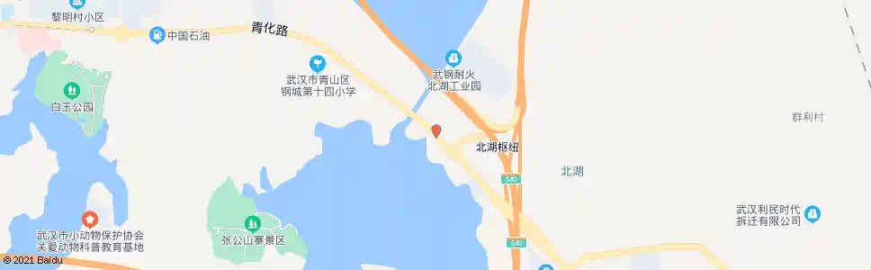 武汉青化路老北湖_公交站地图_武汉公交_妙搜公交查询2025