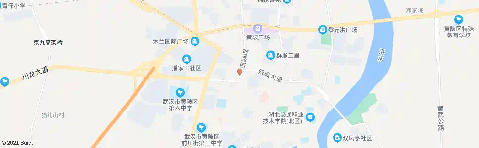 武汉百秀街木兰客运公司_公交站地图_武汉公交_妙搜公交查询2025