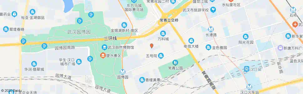 武汉江兴路发展三路口_公交站地图_武汉公交_妙搜公交查询2025