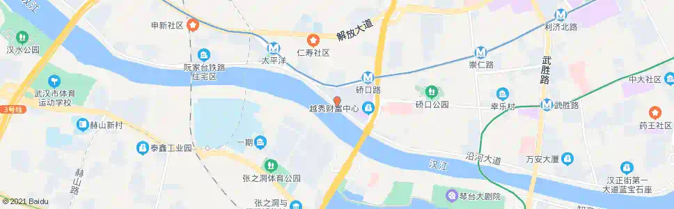 武汉沿河大道硚口码头_公交站地图_武汉公交_妙搜公交查询2025