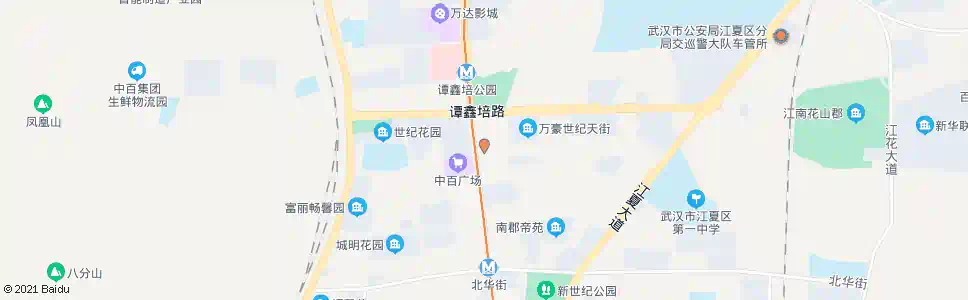 武汉纸坊派出所_公交站地图_武汉公交_妙搜公交查询2025