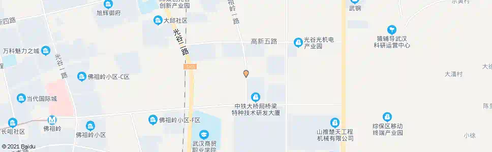 武汉佛祖岭一路港边田二路_公交站地图_武汉公交_妙搜公交查询2025