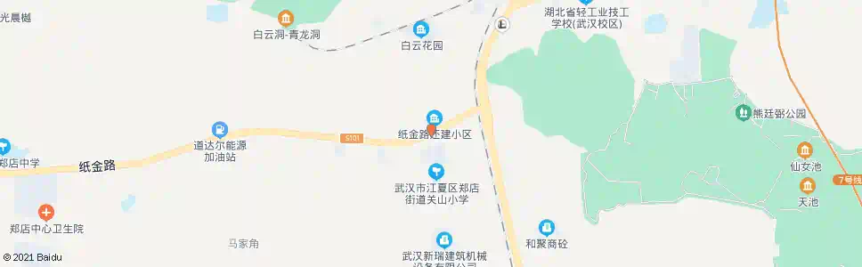 武汉纸金路还建小区_公交站地图_武汉公交_妙搜公交查询2025