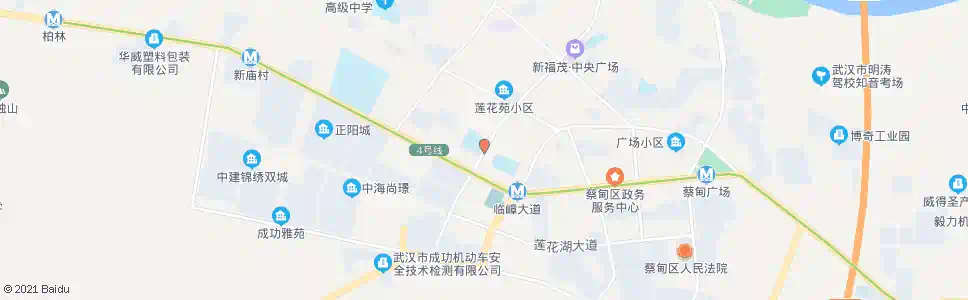 武汉新福路幸福路中学_公交站地图_武汉公交_妙搜公交查询2025