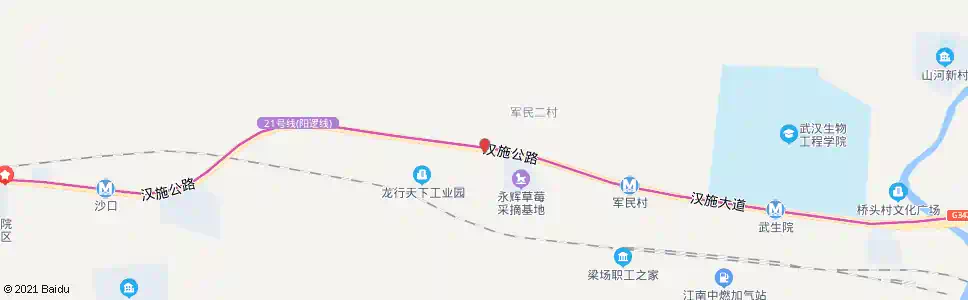 武汉汉施公路黄咀_公交站地图_武汉公交_妙搜公交查询2025