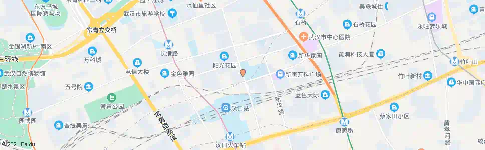 武汉金墩街站北新村_公交站地图_武汉公交_妙搜公交查询2025