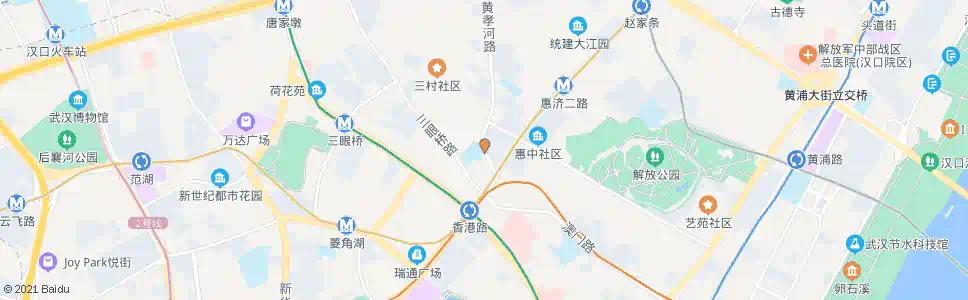 武汉黄孝河路育才小学_公交站地图_武汉公交_妙搜公交查询2025