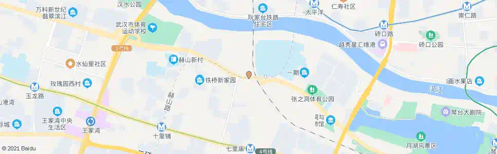 武汉琴台大道罗七路_公交站地图_武汉公交_妙搜公交查询2025