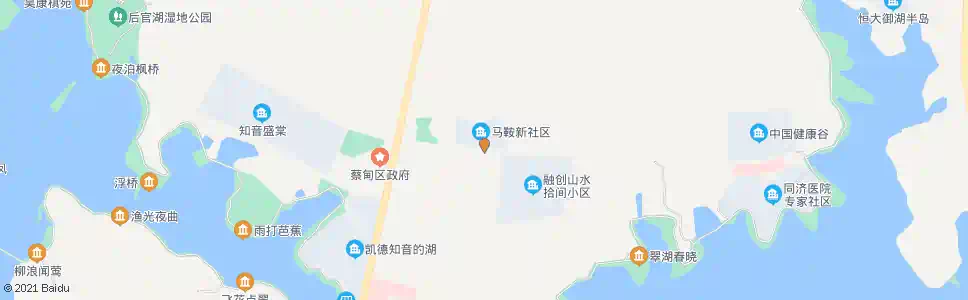 武汉五贤路马鞍新社区_公交站地图_武汉公交_妙搜公交查询2025