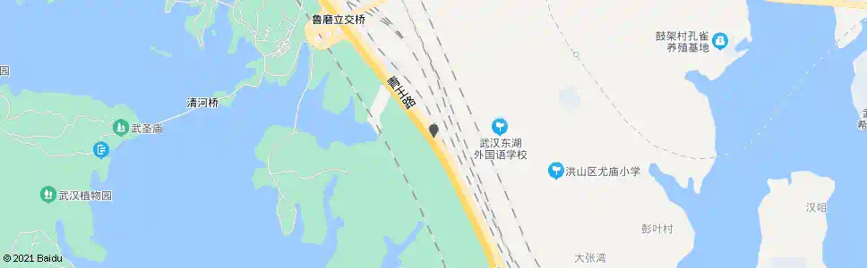 武汉青王路滨湖村_公交站地图_武汉公交_妙搜公交查询2025