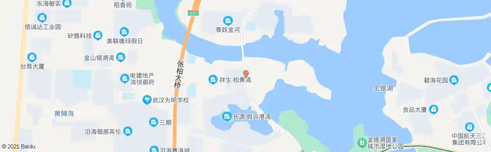 武汉环湖路柏景湾_公交站地图_武汉公交_妙搜公交查询2025