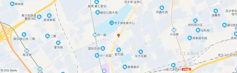 武汉金桥大道老年大学_公交站地图_武汉公交_妙搜公交查询2025