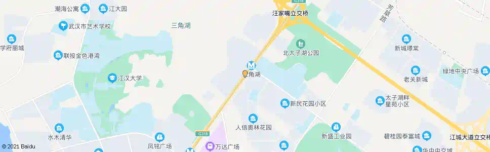 武汉东风大道金色港湾_公交站地图_武汉公交_妙搜公交查询2025