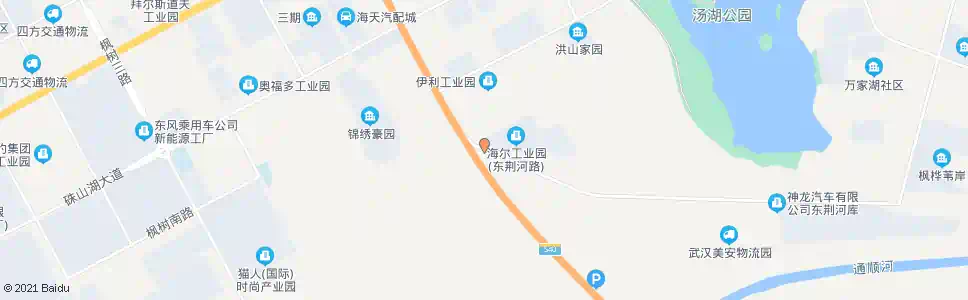 武汉东荆河路东本储运_公交站地图_武汉公交_妙搜公交查询2025