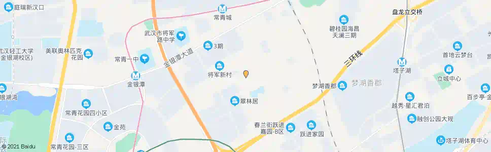 武汉将军路将军二路_公交站地图_武汉公交_妙搜公交查询2025