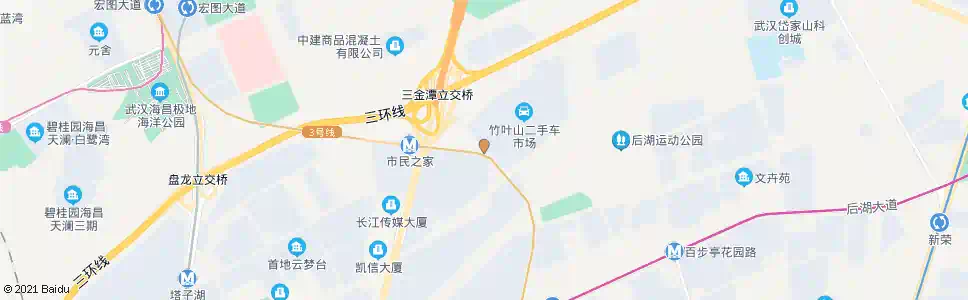 武汉中环商贸城_公交站地图_武汉公交_妙搜公交查询2025