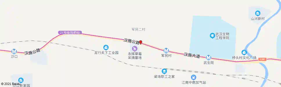 武汉汉施公路新建_公交站地图_武汉公交_妙搜公交查询2025