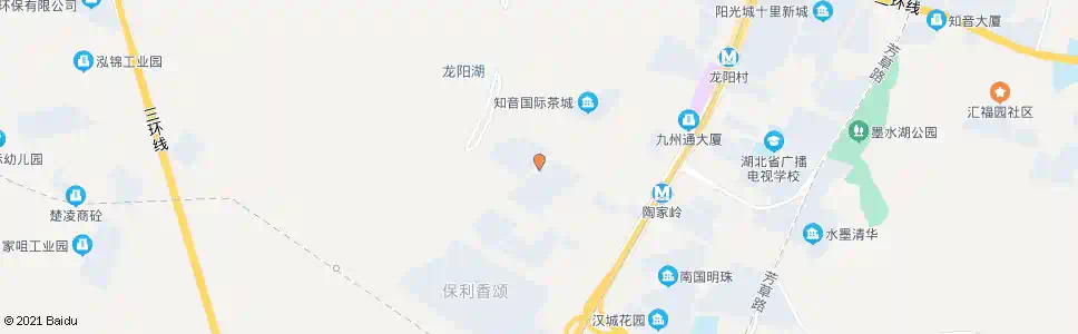 武汉龙阳湖东路陶家岭路_公交站地图_武汉公交_妙搜公交查询2025