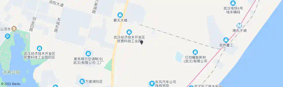 武汉万家湖中路周公街_公交站地图_武汉公交_妙搜公交查询2025