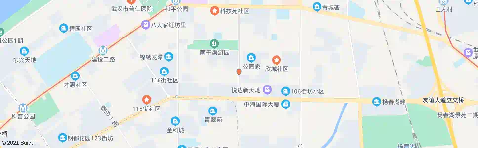 武汉工业二路108街坊_公交站地图_武汉公交_妙搜公交查询2025