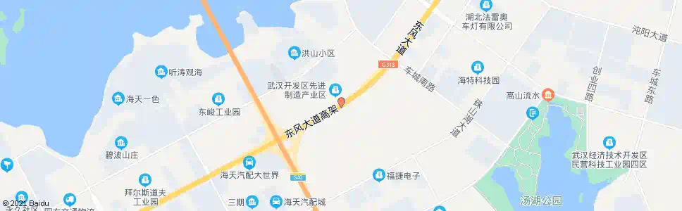 武汉东风大道民营工业园_公交站地图_武汉公交_妙搜公交查询2025