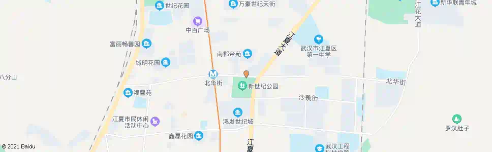 武汉北华街九全嘉国际广场_公交站地图_武汉公交_妙搜公交查询2025