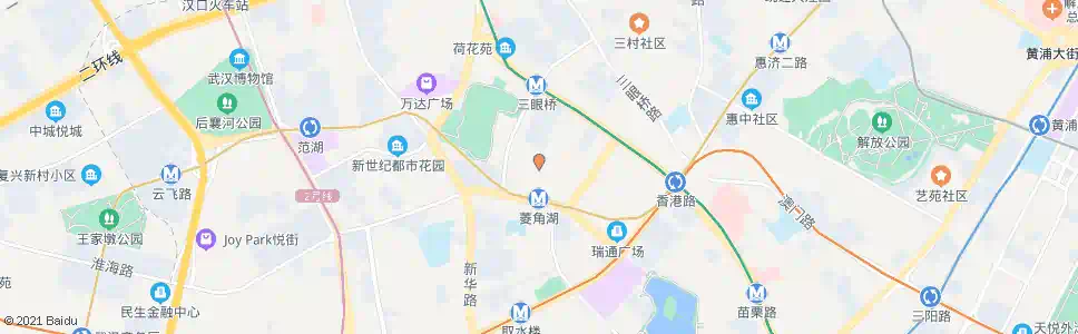 武汉天门墩路香江新村_公交站地图_武汉公交_妙搜公交查询2025