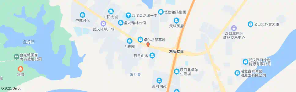 武汉巨龙大道日月山水_公交站地图_武汉公交_妙搜公交查询2025