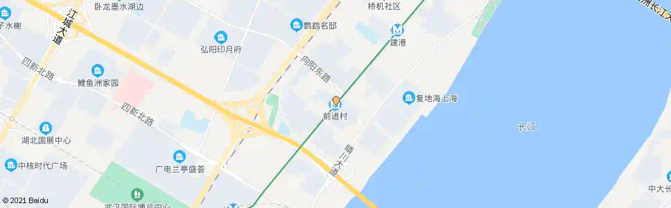 武汉鹦鹉大道地铁前进村站_公交站地图_武汉公交_妙搜公交查询2025