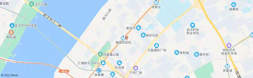 武汉才林街和平大道口_公交站地图_武汉公交_妙搜公交查询2025