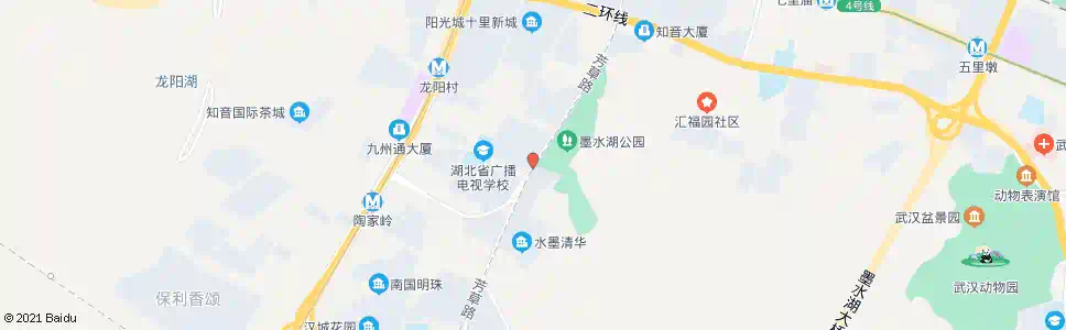 武汉芳草路龙兴东街_公交站地图_武汉公交_妙搜公交查询2025