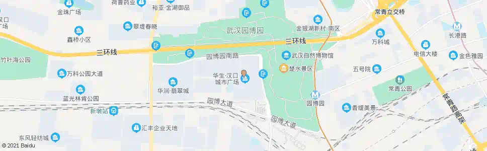 武汉城华路雪莲路_公交站地图_武汉公交_妙搜公交查询2025