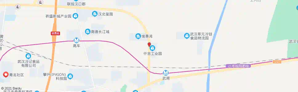 武汉汉口北大道毛店_公交站地图_武汉公交_妙搜公交查询2025