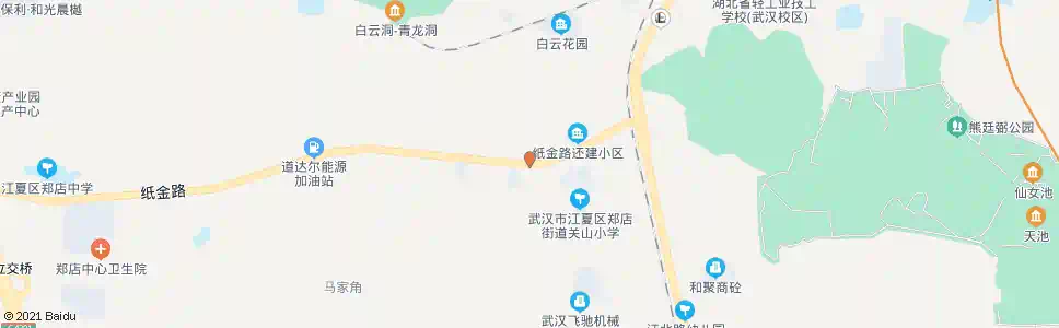 武汉纸金路华润加气站_公交站地图_武汉公交_妙搜公交查询2025