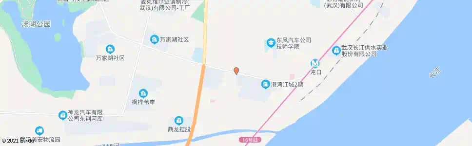 武汉沌口路黄家湾_公交站地图_武汉公交_妙搜公交查询2025