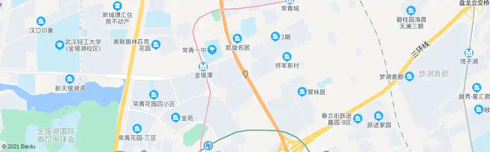 武汉姑李路将军花园_公交站地图_武汉公交_妙搜公交查询2025