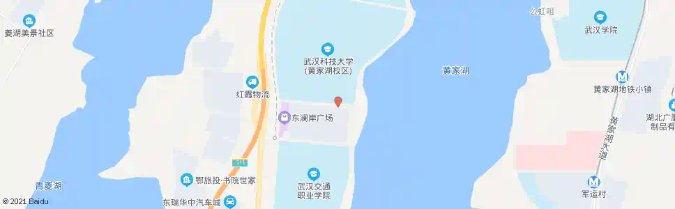 武汉丽水南路东澜岸_公交站地图_武汉公交_妙搜公交查询2025