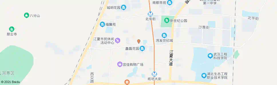武汉熊廷弼街花之都酒店_公交站地图_武汉公交_妙搜公交查询2025