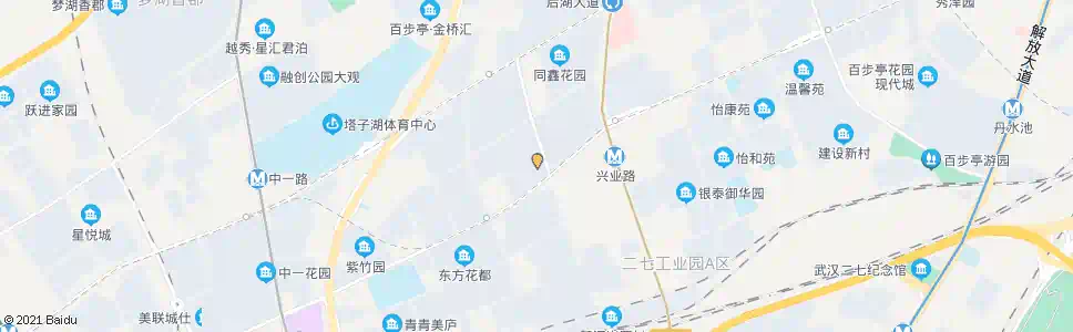武汉东方社区_公交站地图_武汉公交_妙搜公交查询2025