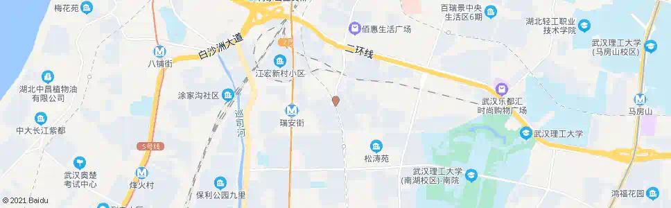 武汉平安路井岗八村_公交站地图_武汉公交_妙搜公交查询2025