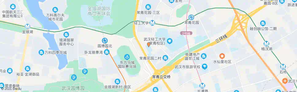 武汉康居二路常青第一学校_公交站地图_武汉公交_妙搜公交查询2025